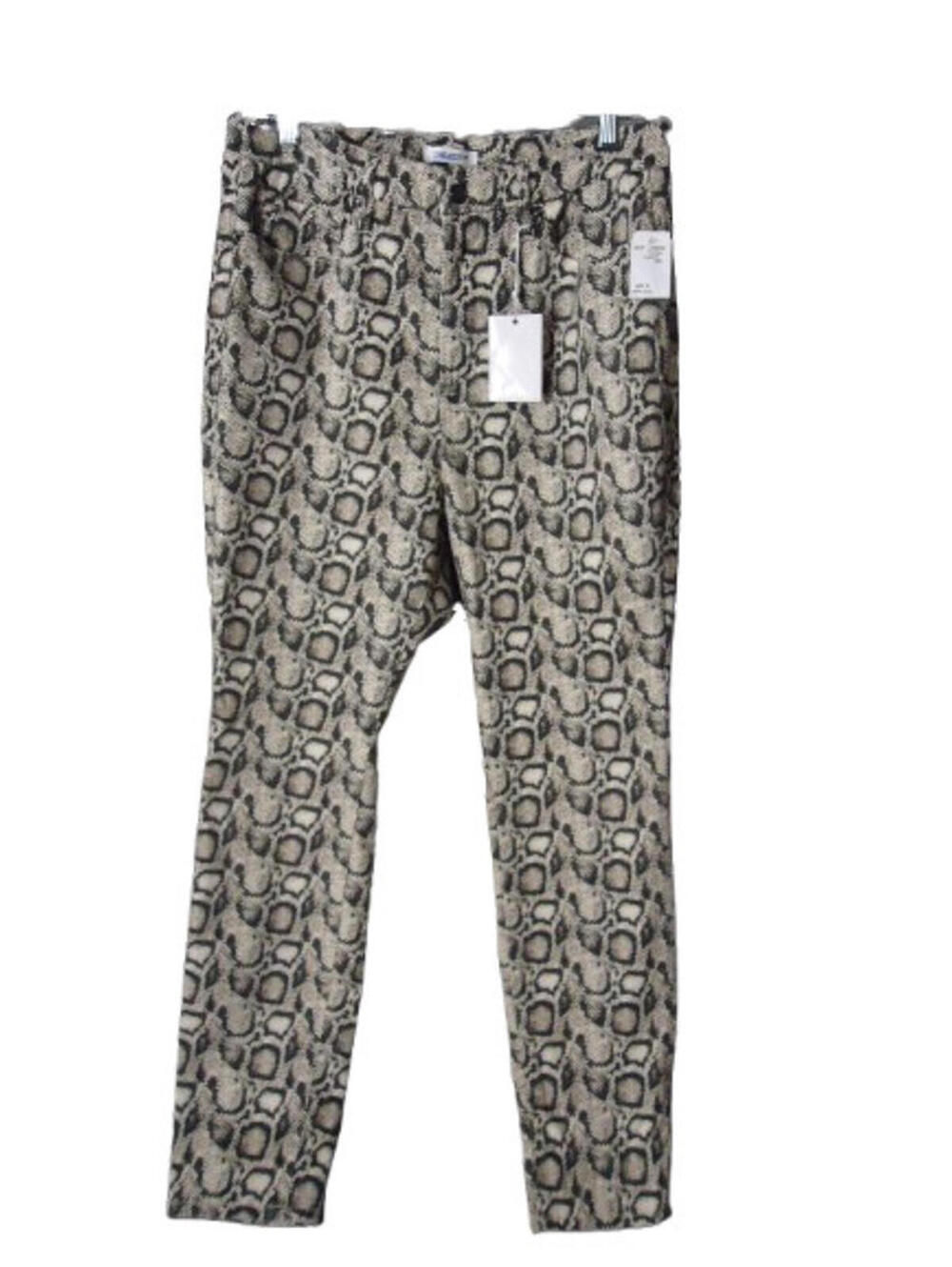 Good American Good Legs Snake Print Jean High Rise Skinny Stretch Womens Size 16